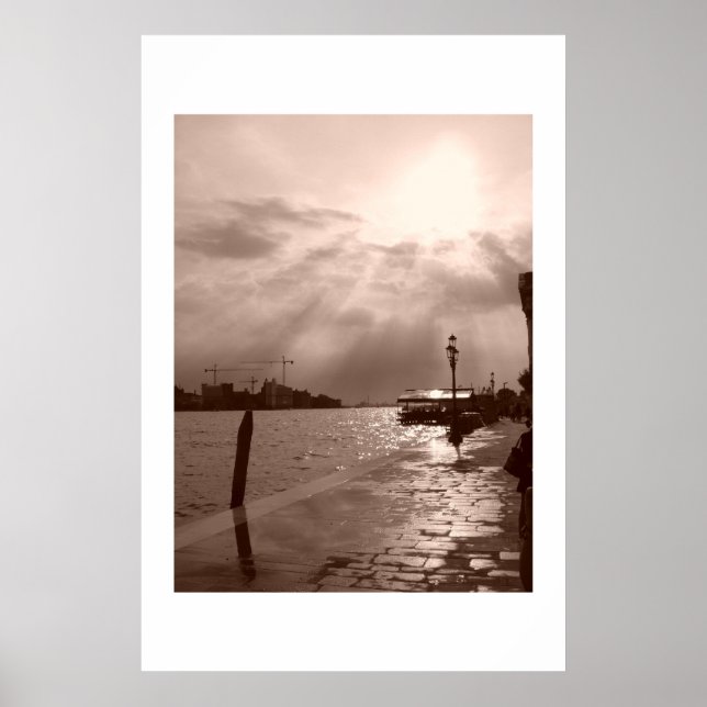 Póster Canal de Venecia (Frente)