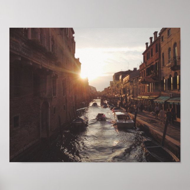 Póster Canal de Venecia (Frente)
