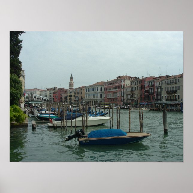 Póster Canal de Venecia Italia (Frente)