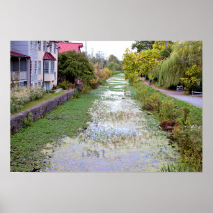 Póster Canal en New Hope Pennsylvania