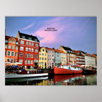 Canal Nyhavn, Copenhague, Dinamarca