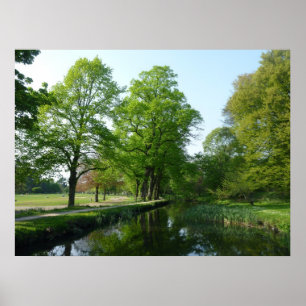 Póster Canal - Parque Bute, Cardiff