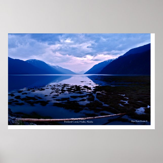 Póster Canal Portland, Hyder, Poster de fotografía natura (Frente)