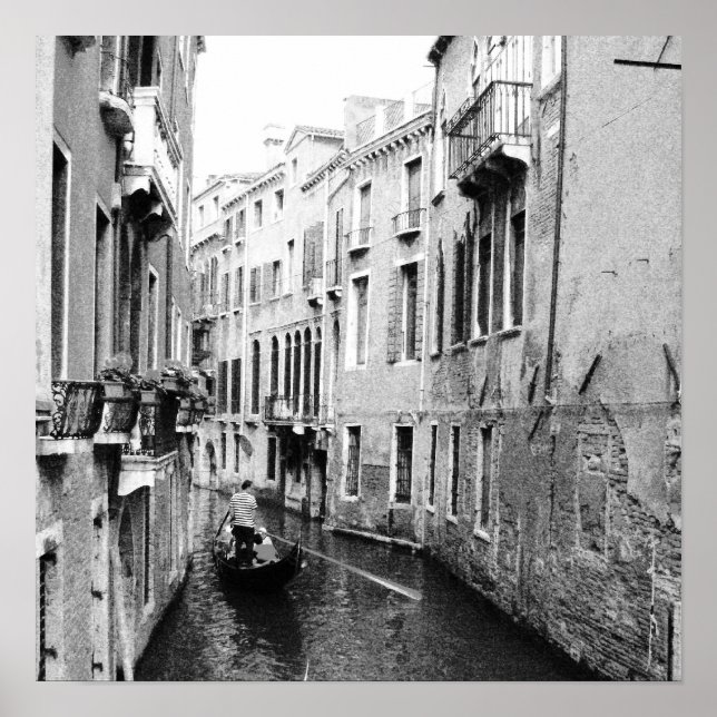 Póster Canal veneciano (Frente)