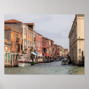 Póster Canales de Murano