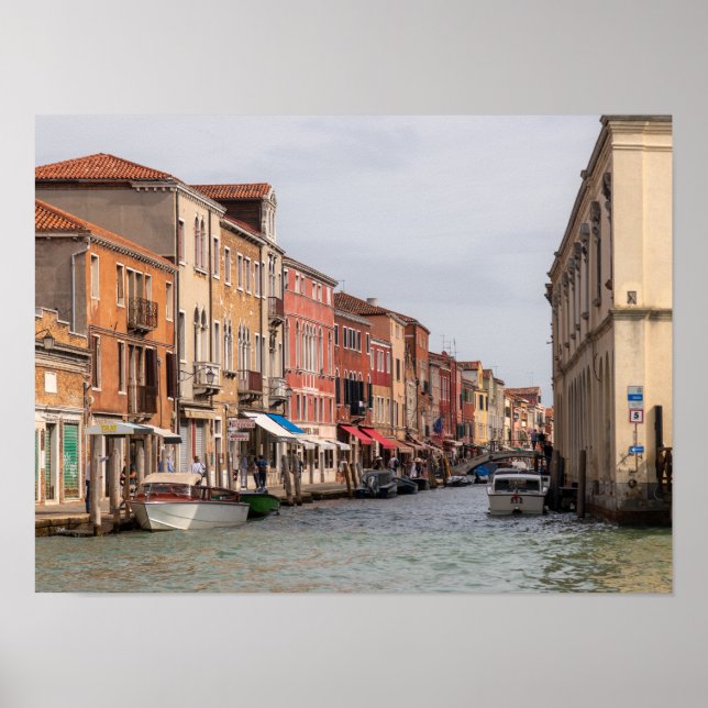 Póster Canales de Murano (Frente)