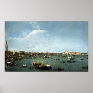 Póster Canaletto (Canal Giovanni Antonio) Bacino di San