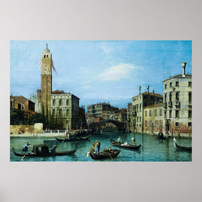 Póster Canaletto: Venecia (Frente)