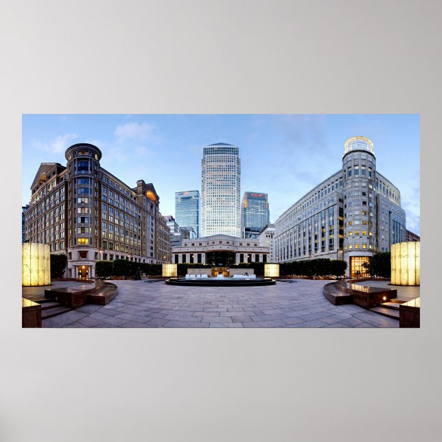 Póster canary_wharf_england 2 poster DE 8.99 (Frente)