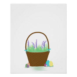 Póster Canasta de Pascua