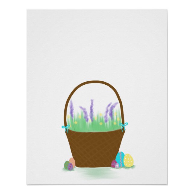 Póster Canasta de Pascua (Anverso)