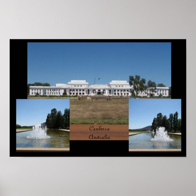 Póster canberra poster (Frente)