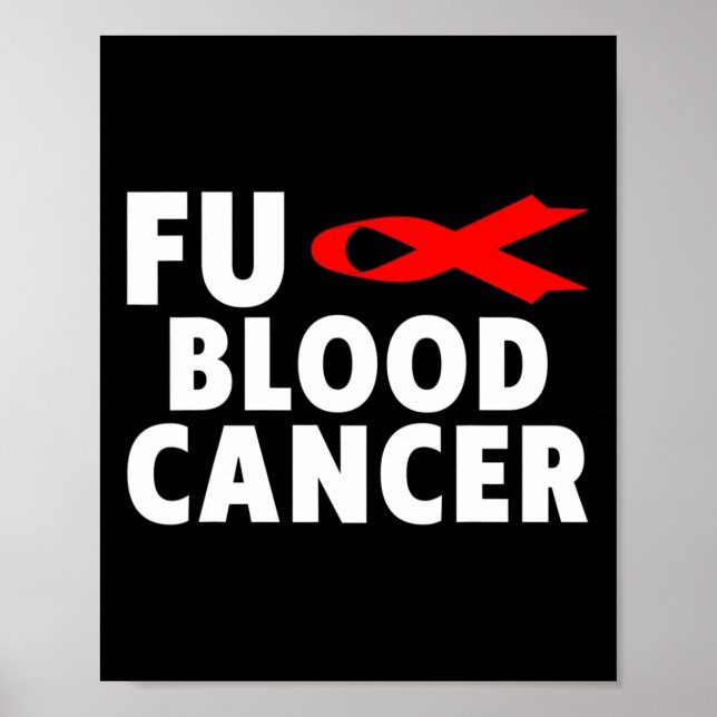 Póster Cancer - Blood Cancer Awareness 2  (Frente)