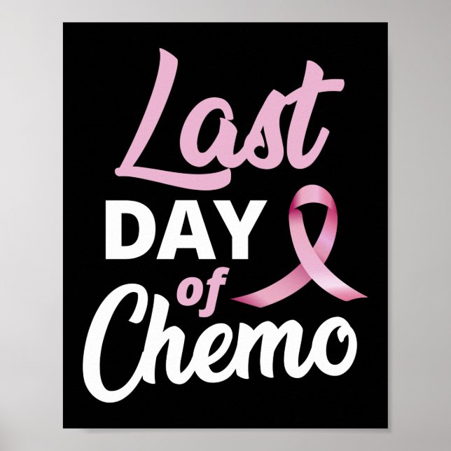 Póster Cáncer De Mama El Último Día De La Cinta Pink Chem (Frente)