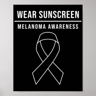 Póster Cáncer de Piel: Concienciación sobre el Melanoma d