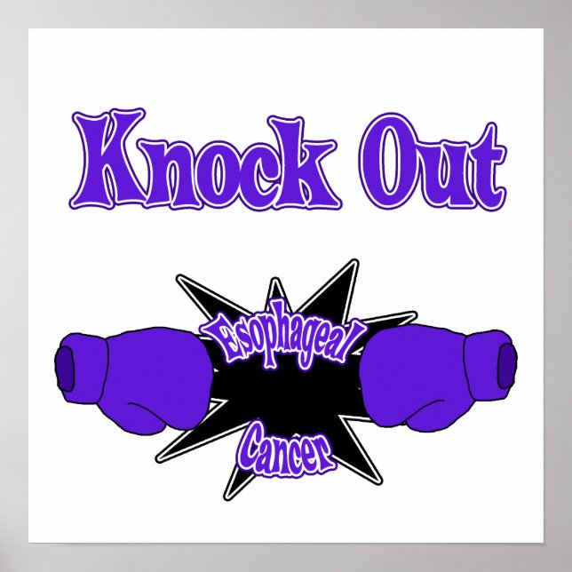 Póster Cáncer esofágico (Frente)