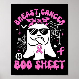 Póster Cáncer: hoja de boom Hallowee de Guerrero del Cánc