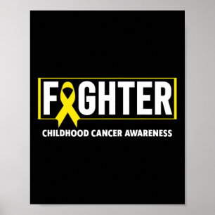 Póster Cáncer infantil - Concienciación sobre el cáncer i