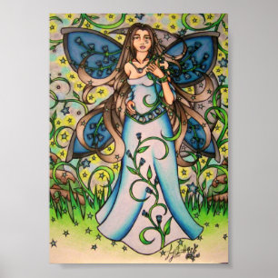 Póster Cáncer MoonChild Fairy Goddess