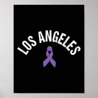 Póster Cáncer pancreático LA Los Angeles