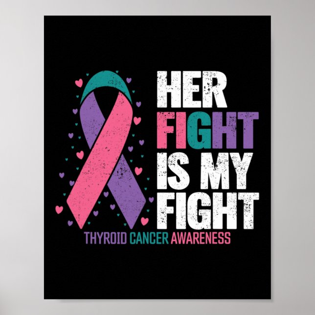 Póster Cáncer: su lucha contra mi lucha contra el cáncer  (Frente)