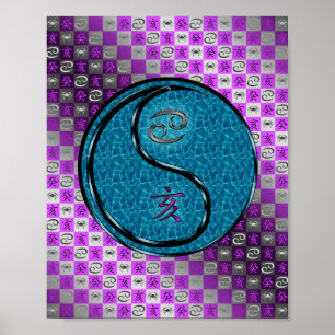 Póster Cáncer y agua