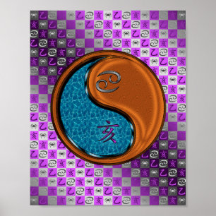 Póster Cáncer y jabalí