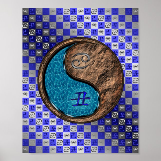 Póster Cáncer y óvulos terrestres (Frente)