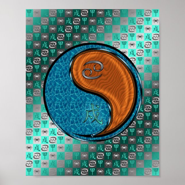 Póster Cáncer y Perro de Madera (Frente)