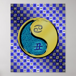 Póster Cáncer y sexo ox Metalizado