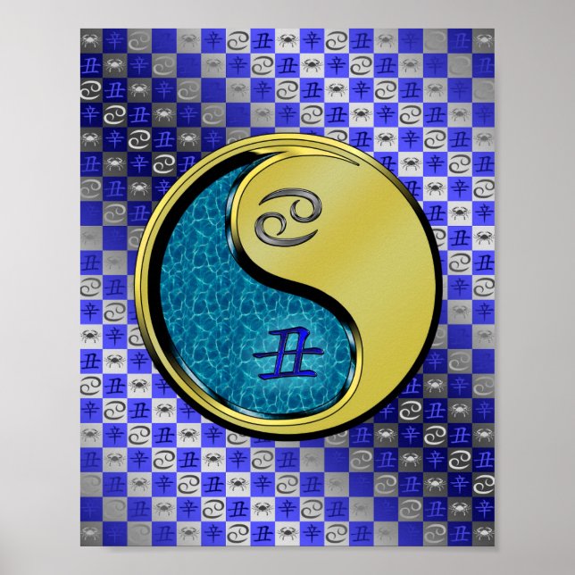 Póster Cáncer y sexo ox Metalizado (Frente)