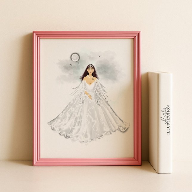 Póster Cancer Zodiac Illustration – Hand Drawn (Subido por el creador)