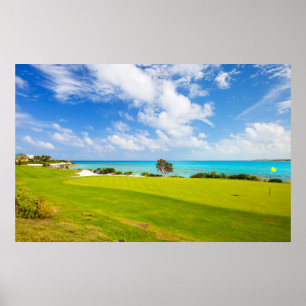 Póster Cancha de golf
