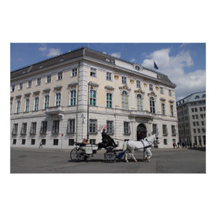 Póster Cancillería Federal de Austria en Ballhausplatz