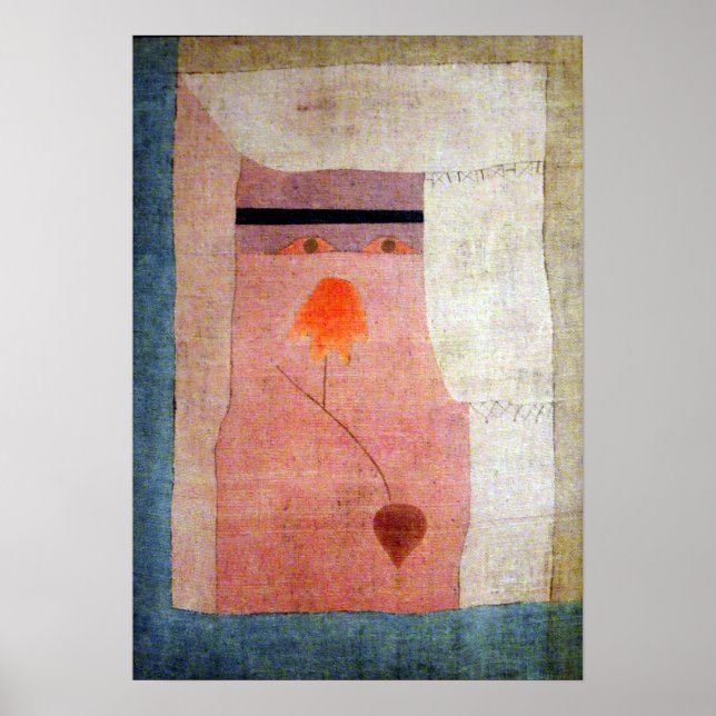Póster Canción árabe Paul Klee (Frente)