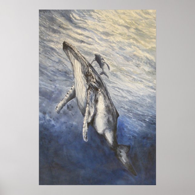 Póster canción de ballena (Frente)
