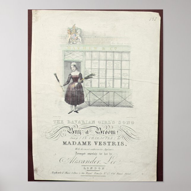 Póster Canción de Chicas bávaros de Maxim Gouci, ficha de (Frente)