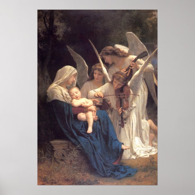 Póster Canción de los ángeles (Arte de época) (Frente)