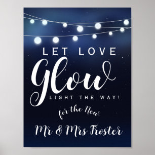 Póster Canción de luces de la marina Dejar que el amor re