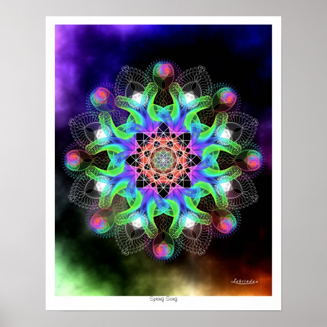 Póster Canción de primavera (Frente)