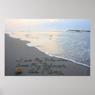 Póster Canción de Salomón de Beachwrite 6:3 Horizontal