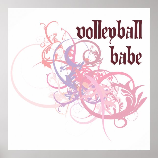 Póster Canción de voleibol (Frente)