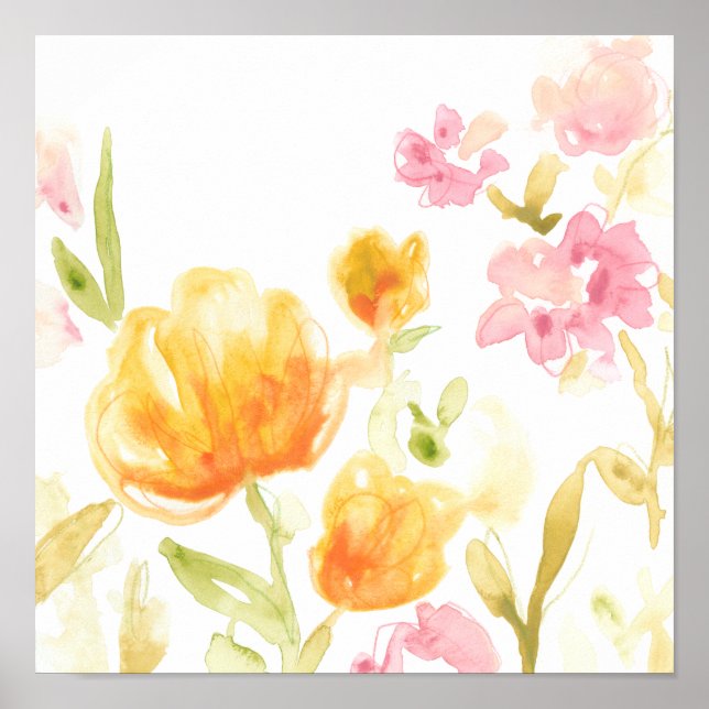 Póster Canción floral I (Frente)