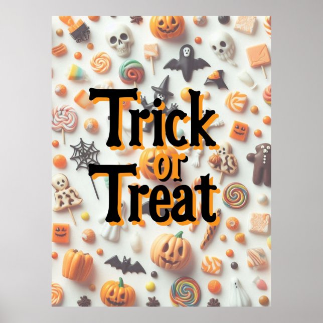 Póster Canciones de Halloween (Frente)