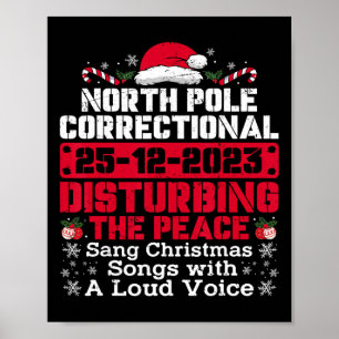 Póster Canciones de navidades de cantos correccionales de