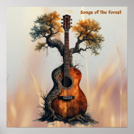 Póster Canciones del Bosque