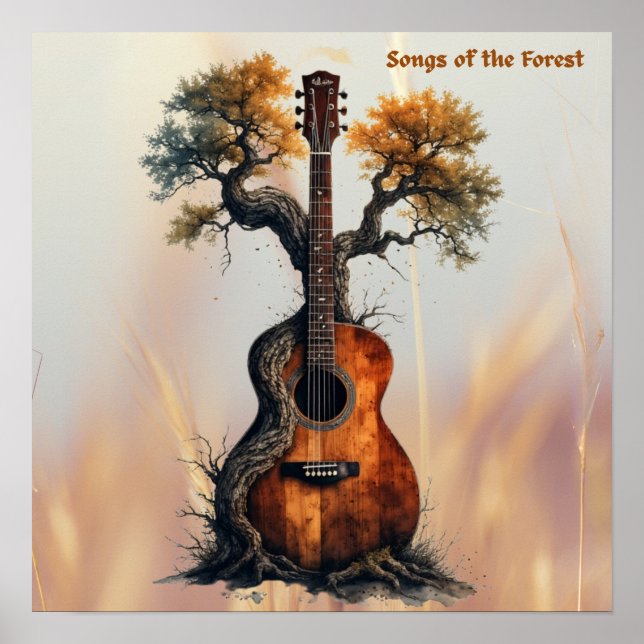 Póster Canciones del Bosque (Frente)