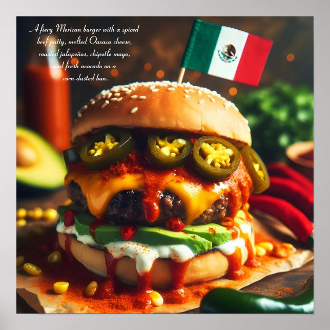 Póster Cancun Chipotle Crave (Frente)