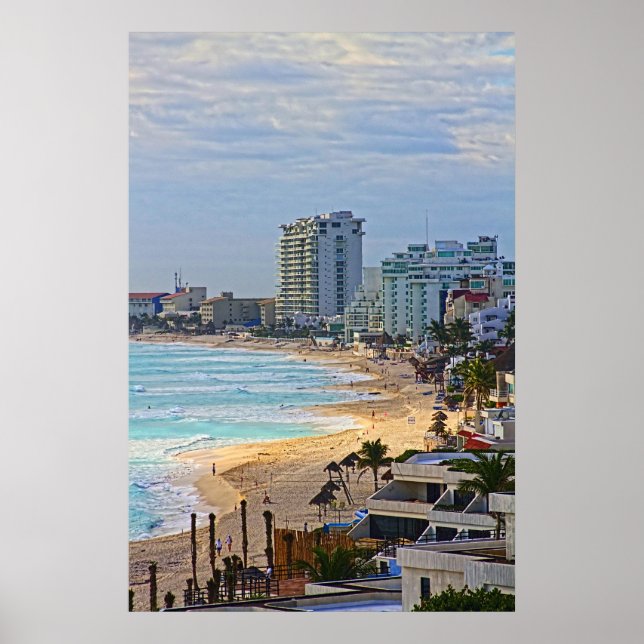 Póster Cancún México (Frente)