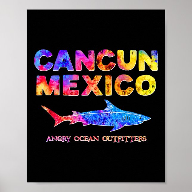 Póster Cancun México T Shirt Sharm Tee (Frente)